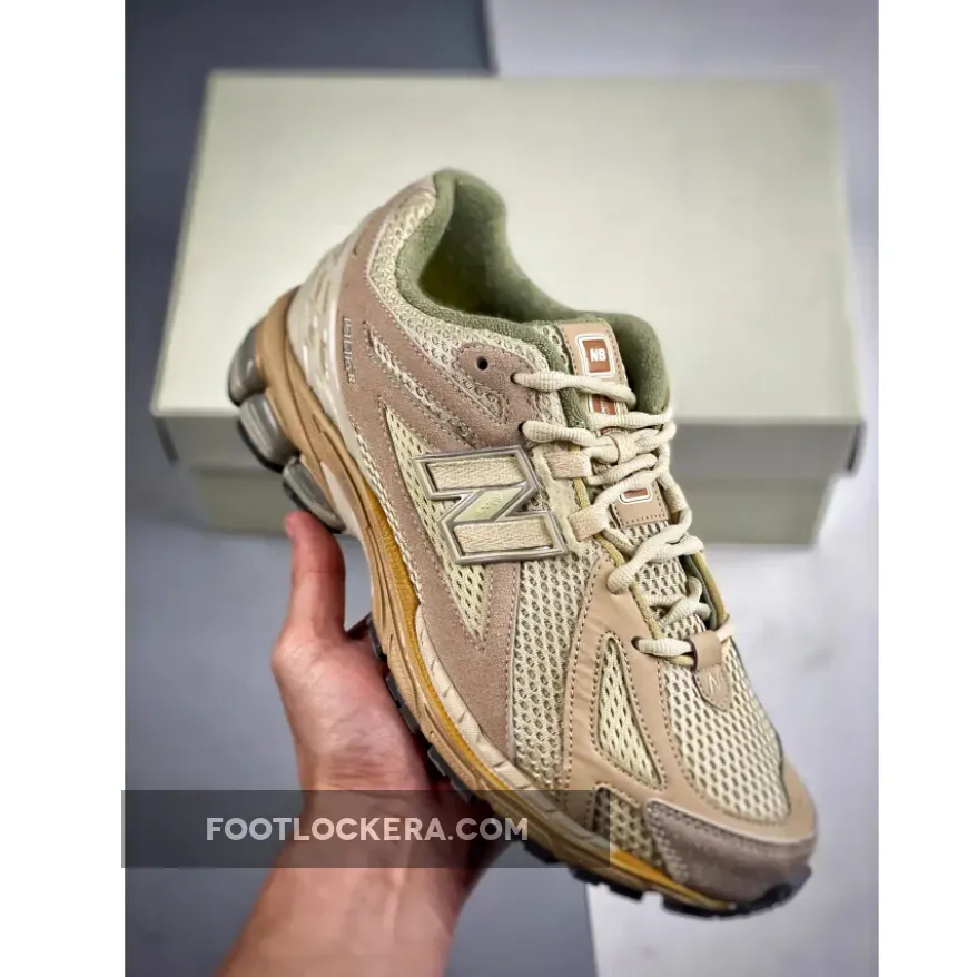 AURALEE x New Balance 1906R Bone White Desert