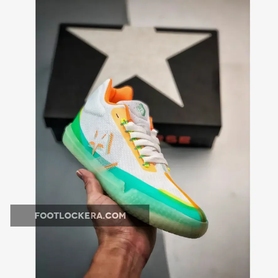 Converse All Star BB Evo Mid ‘Hi‑Vis’ White Green Glow