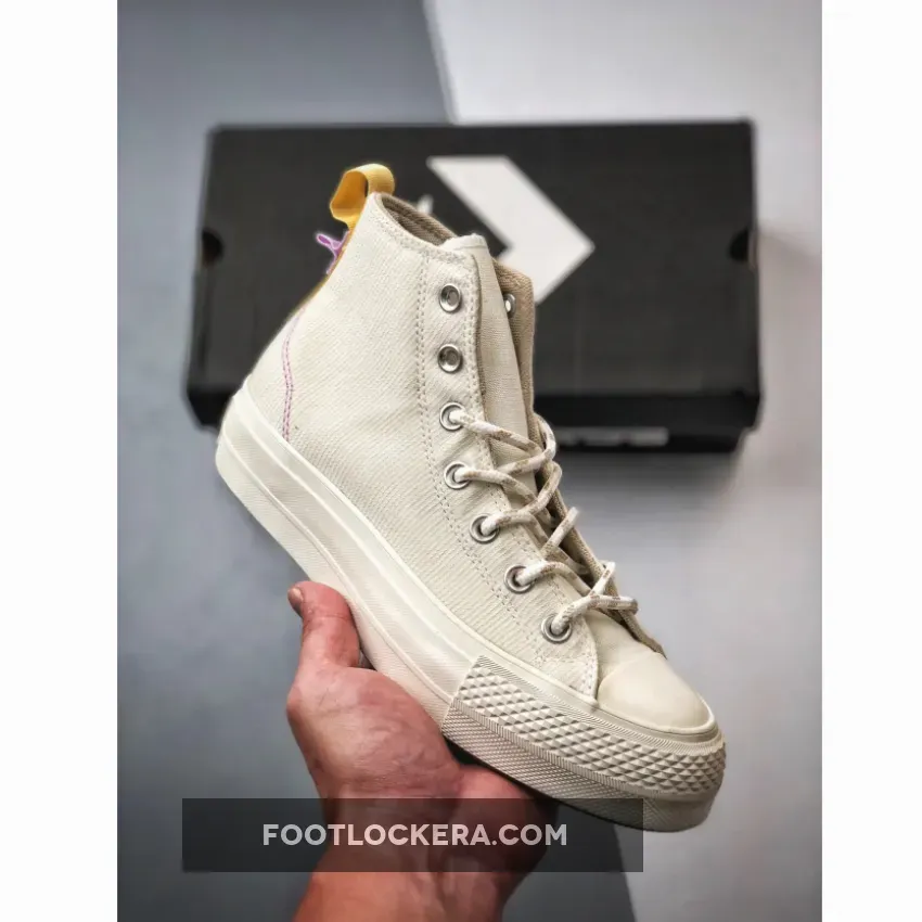 Converse Chuck Taylor All Star Lift Platform Utility Egret