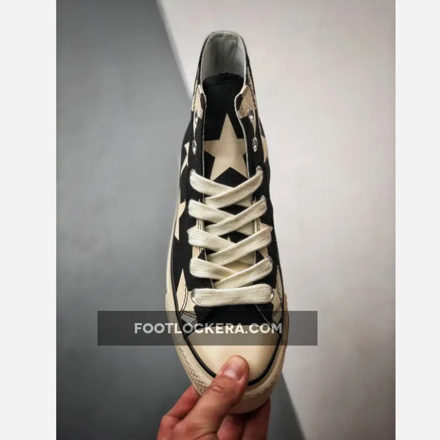 Converse Chuck Taylor All Star Lift Platform Large Stars Black/Natural Ivory/Egret Converse Chuck Taylor All Star Lift Platform Large Stars Black/Natural Ivory/Egret