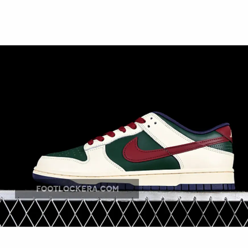DUNK LOW FROM NIKE TO YOU FIR/COCONUT MILK/MELON TINT/TEAM RED