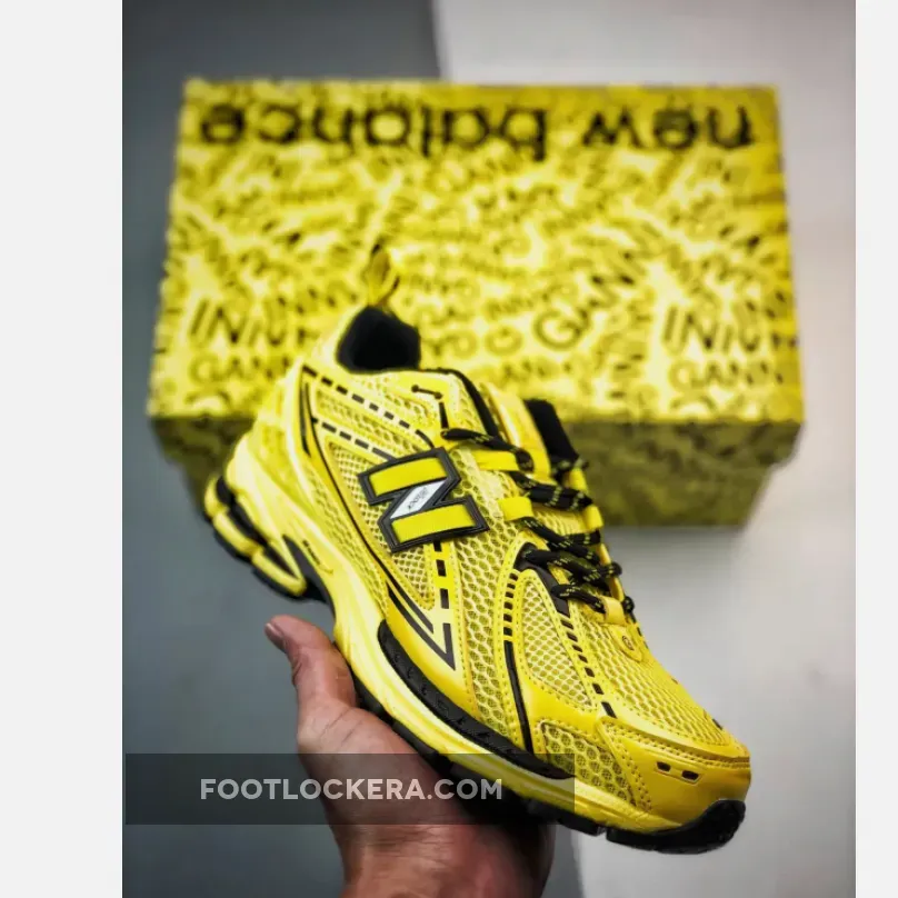 GANNI x New Balance 1906R Yellow Black