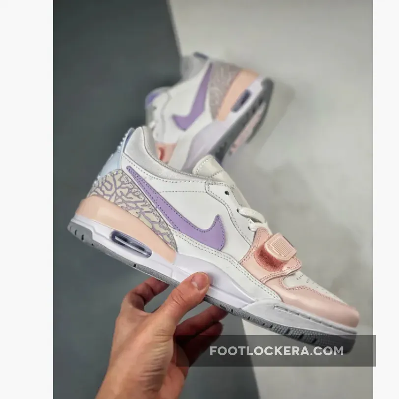 Jordan Legacy 312 Low "Pastel" White Mist Purple