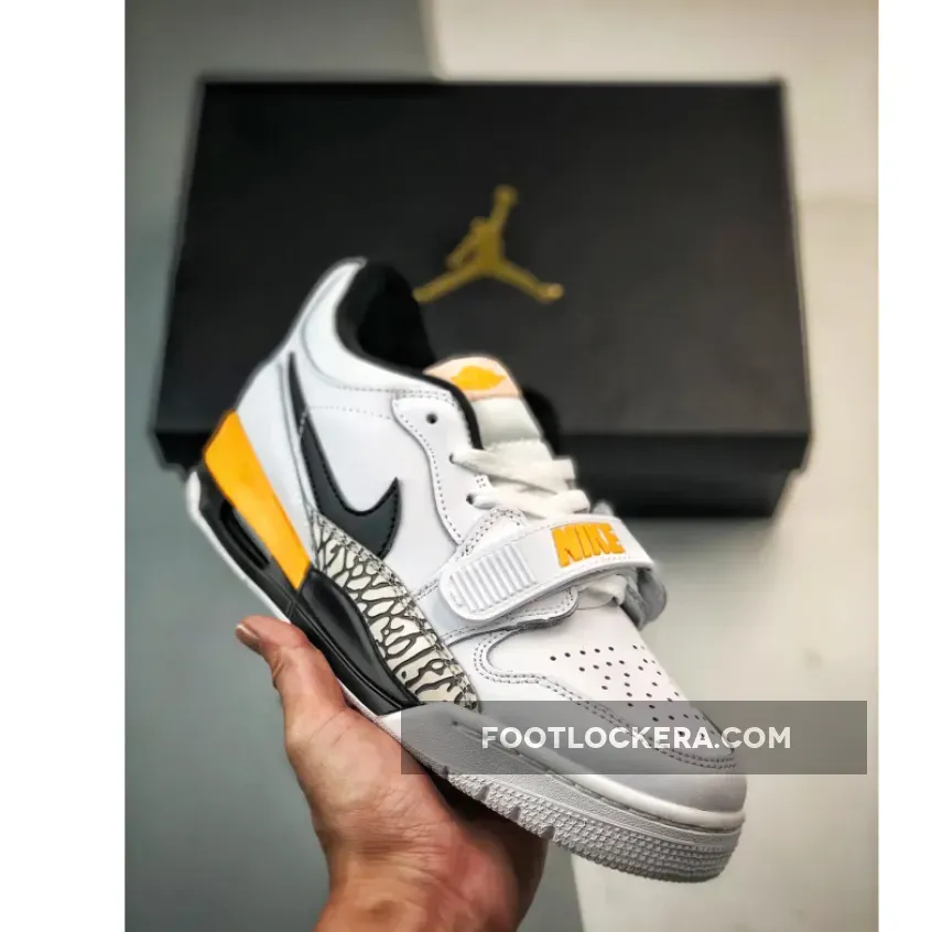 Jordan Legacy 312 Low ‘Rare Air’ White/Black/Yellow