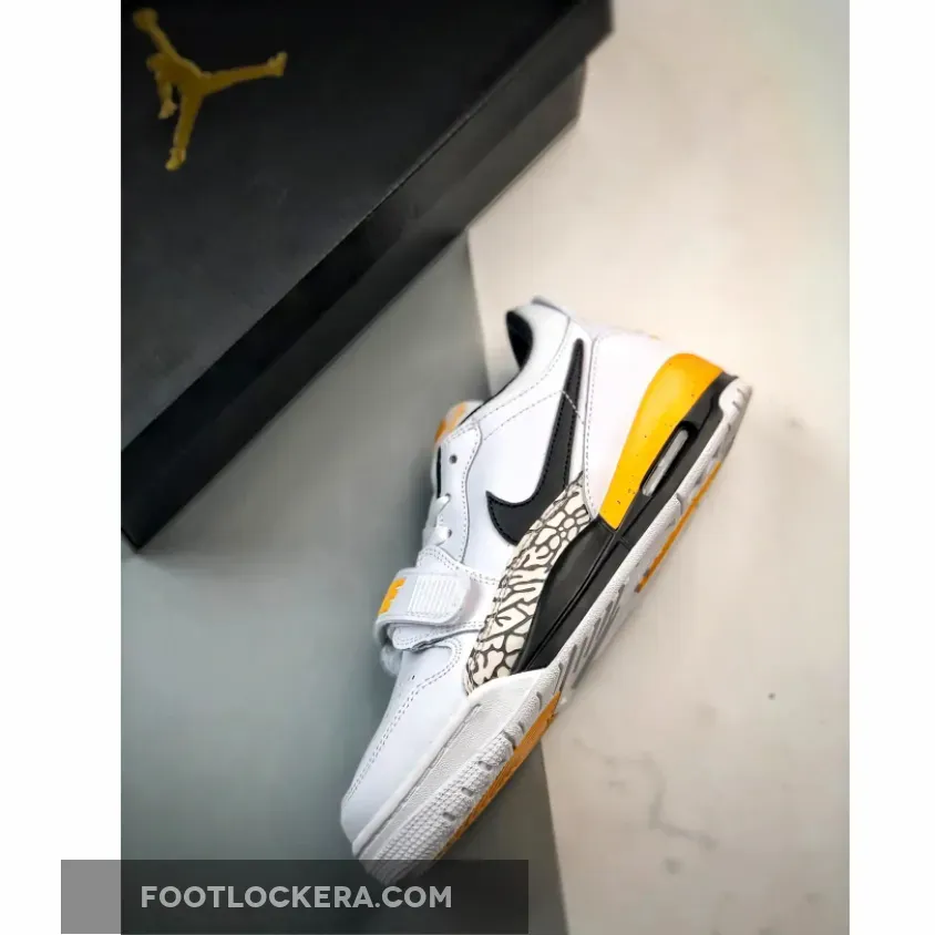 Jordan Legacy 312 Low ‘Rare Air’ White/Black/Yellow Jordan Legacy 312 Low ‘Rare Air’ White/Black/Yellow