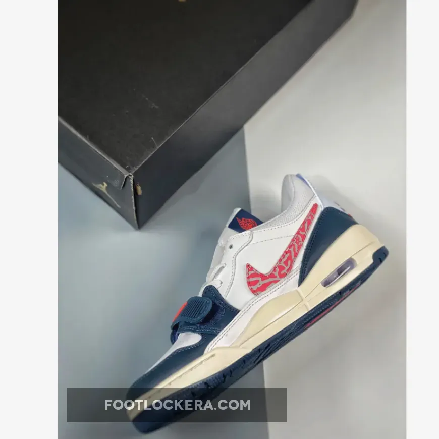 Jordan Legacy 312 Low ‘USA’ White/Pale Ivory/Military Navy Jordan Legacy 312 Low ‘USA’ White/Pale Ivory/Military Navy