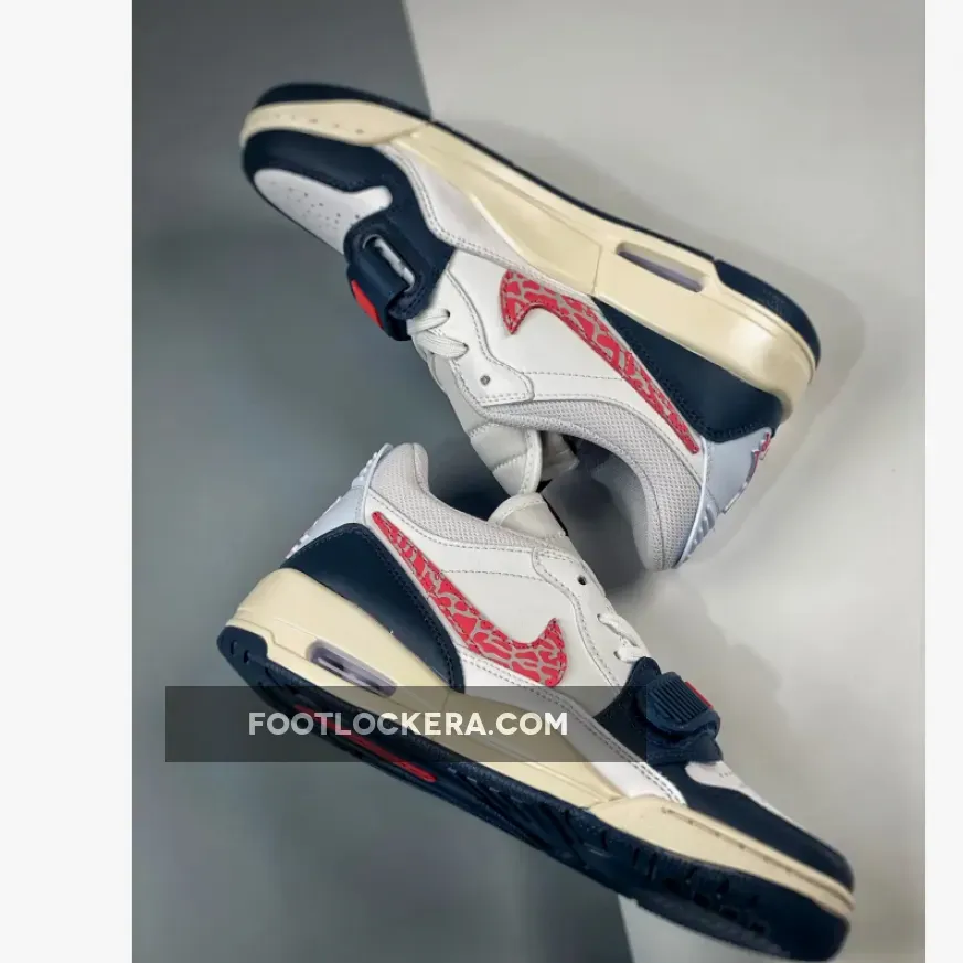 Jordan Legacy 312 Low ‘USA’ White/Pale Ivory/Military Navy Jordan Legacy 312 Low ‘USA’ White/Pale Ivory/Military Navy