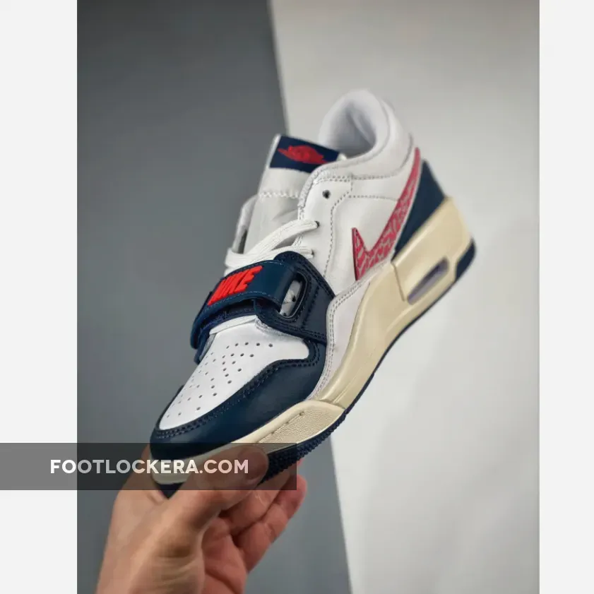 Jordan Legacy 312 Low ‘USA’ White/Pale Ivory/Military Navy Jordan Legacy 312 Low ‘USA’ White/Pale Ivory/Military Navy