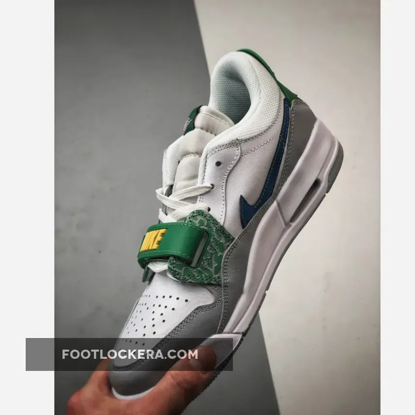 Jordan Legacy 312 Low White Grey Green Jordan Legacy 312 Low White Grey Green