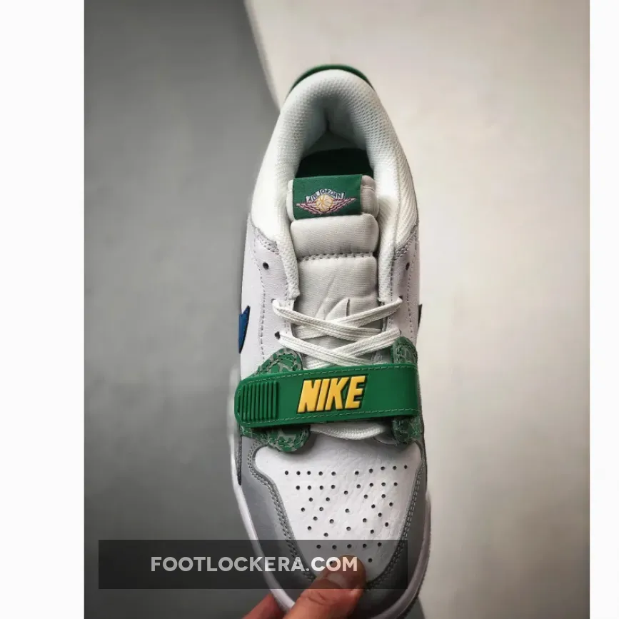 Jordan Legacy 312 Low White Grey Green Jordan Legacy 312 Low White Grey Green
