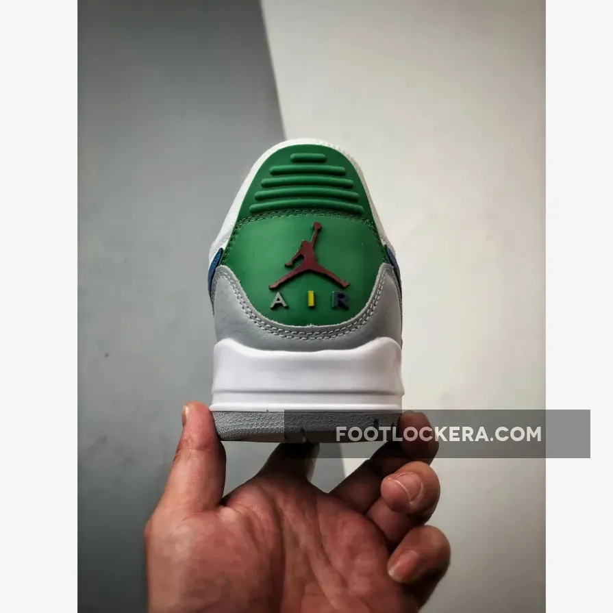 Jordan Legacy 312 Low White Grey Green Jordan Legacy 312 Low White Grey Green