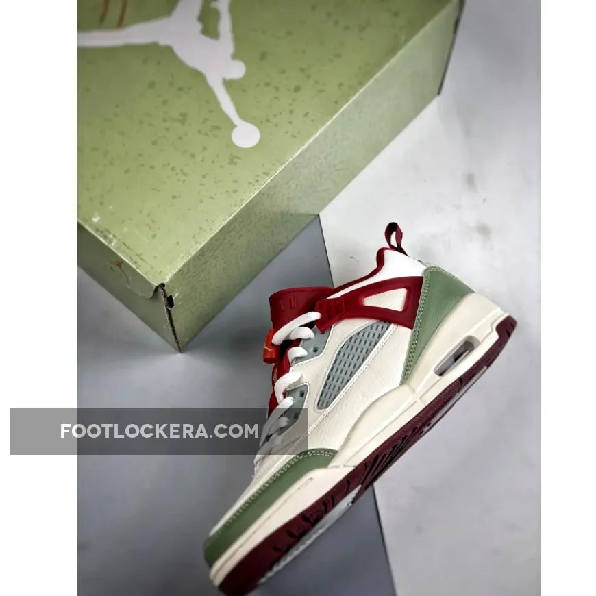 Jordan Spizike Low "CNY" Sail/Oil Green-Red Jordan Spizike Low "CNY" Sail/Oil Green-Red