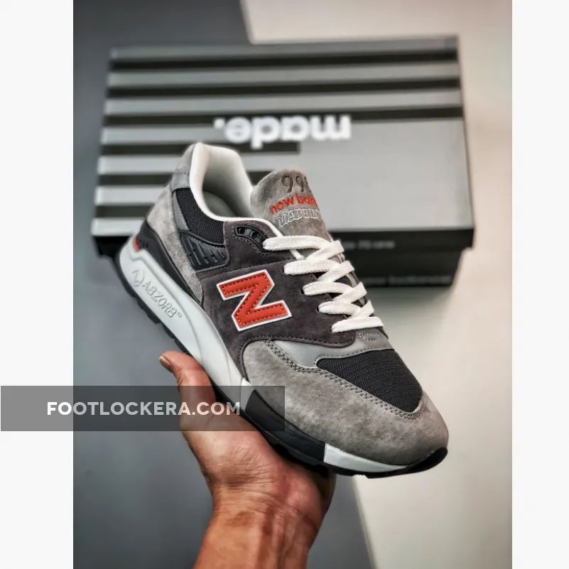 New Balance 998 Grey Orange