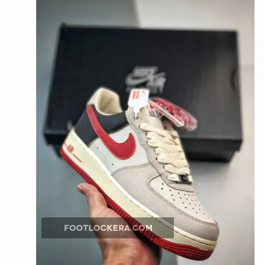 Nike Air Force 1 ’07 "Chicago" White/Gym Red-Coconut Milk