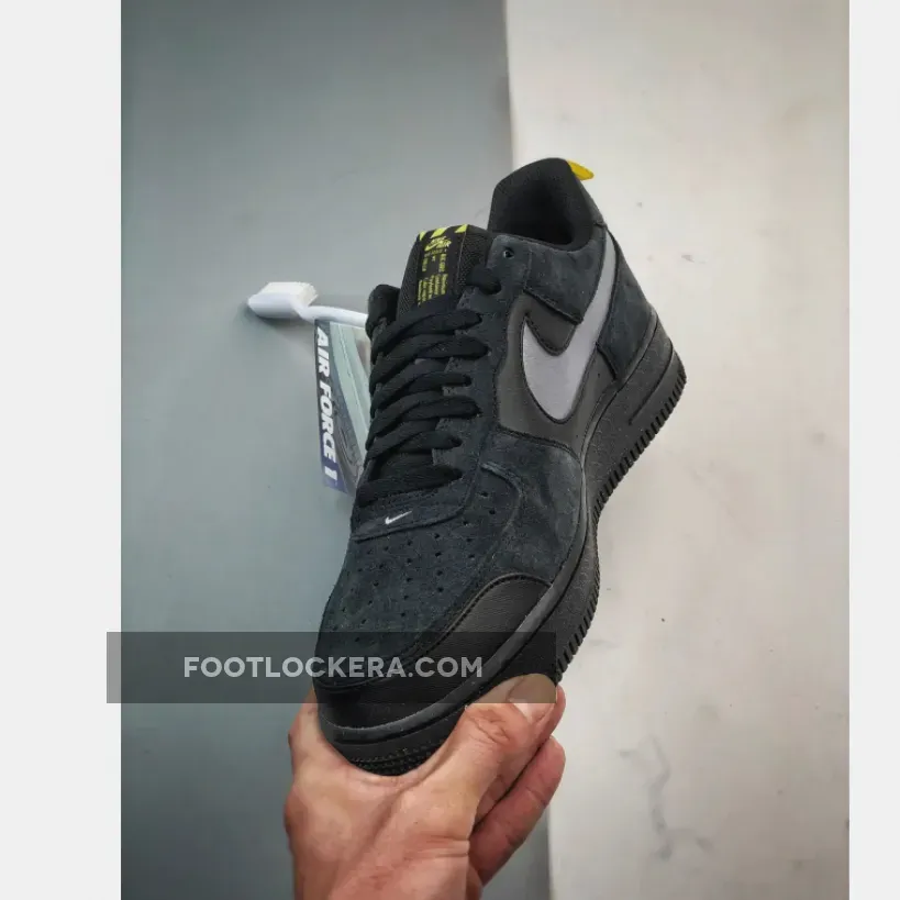 Nike Air Force 1 Low Cut-Out Swooshes Black Nike Air Force 1 Low Cut-Out Swooshes Black