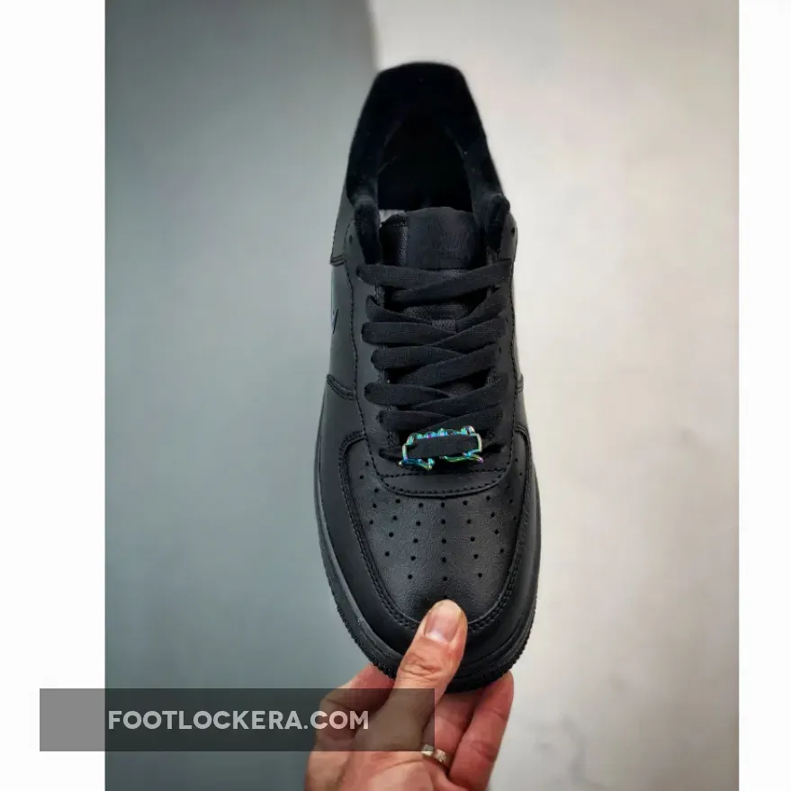 Nike Air Force 1 Low "Just Do It" Black/Multi-Color-White Nike Air Force 1 Low "Just Do It" Black/Multi-Color-White