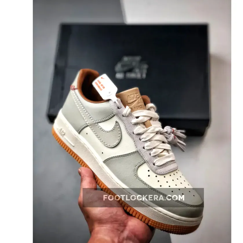 Nike Air Force 1 Low Light Bone/Sail-Tan-Gum Yellow