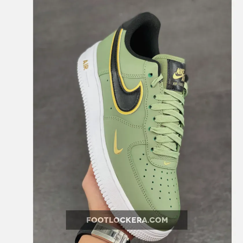 Nike Air Force 1 Low Oil Green/Metallic Gold/White/Black