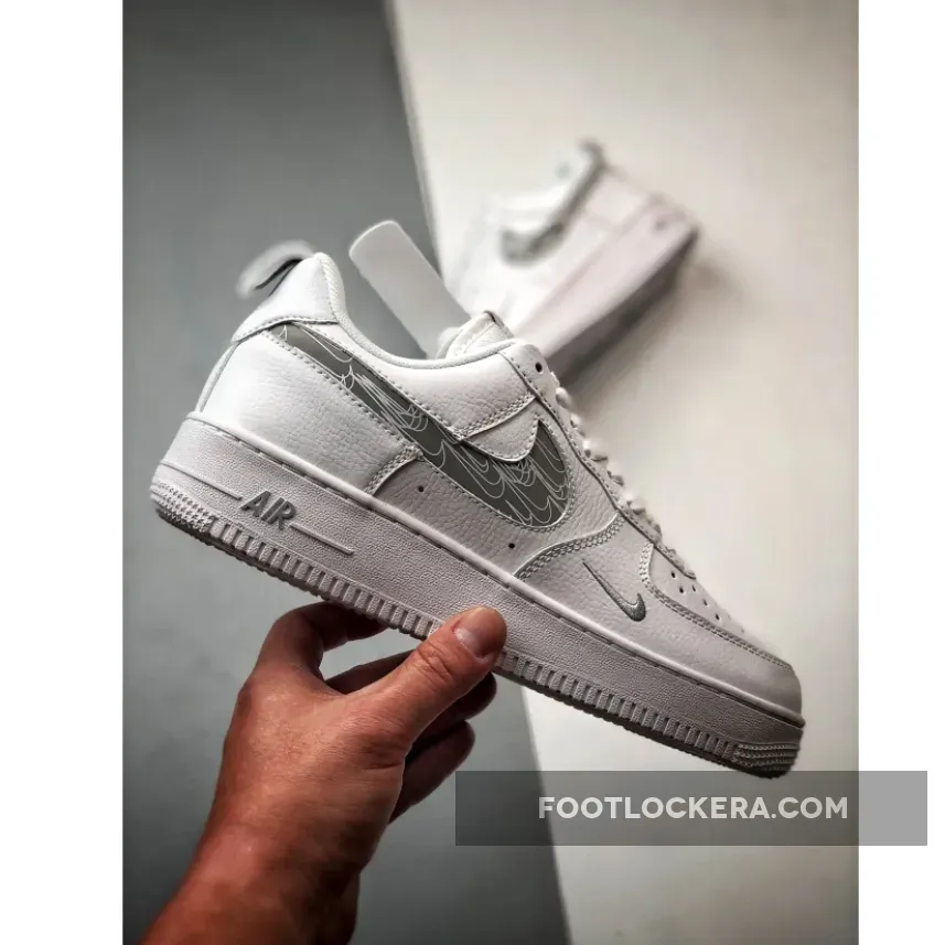 Nike Air Force 1 Low Reflective White Blue
