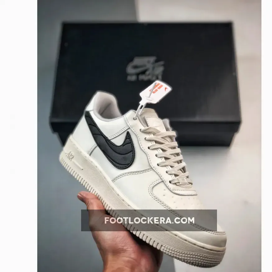 Nike Air Force 1 Low Water Resistant Upper Sail Black