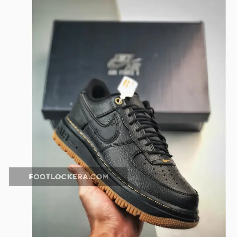 Nike Air Force 1 Luxe ‘Black Gum’ DB4109‑001