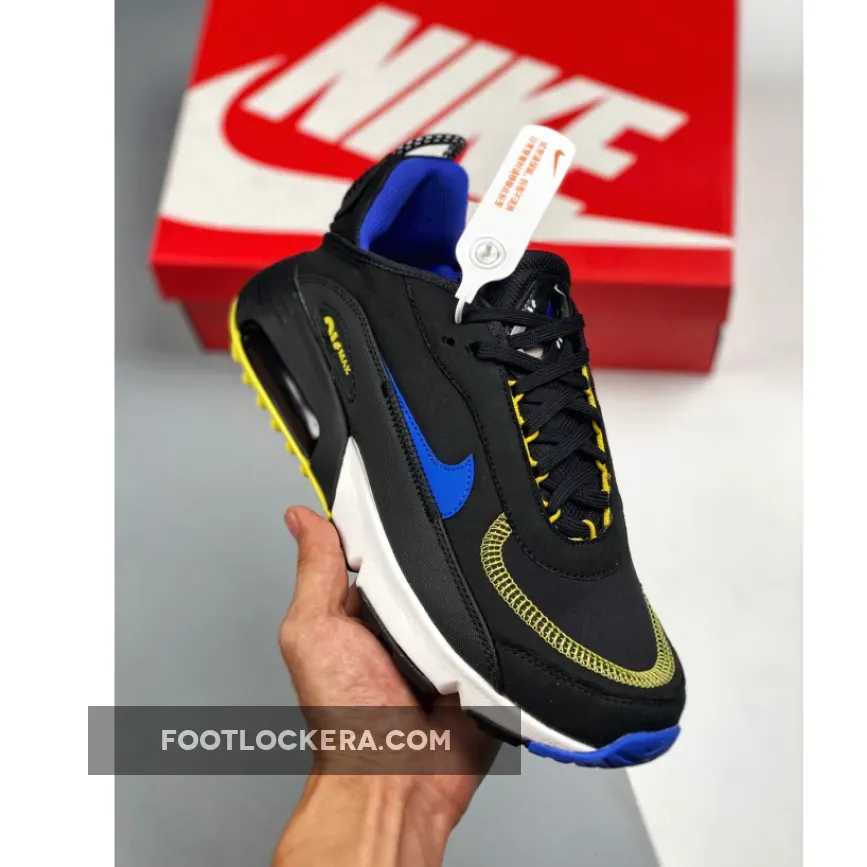 Nike Air Max 2090 Black Hyper Blue Yellow