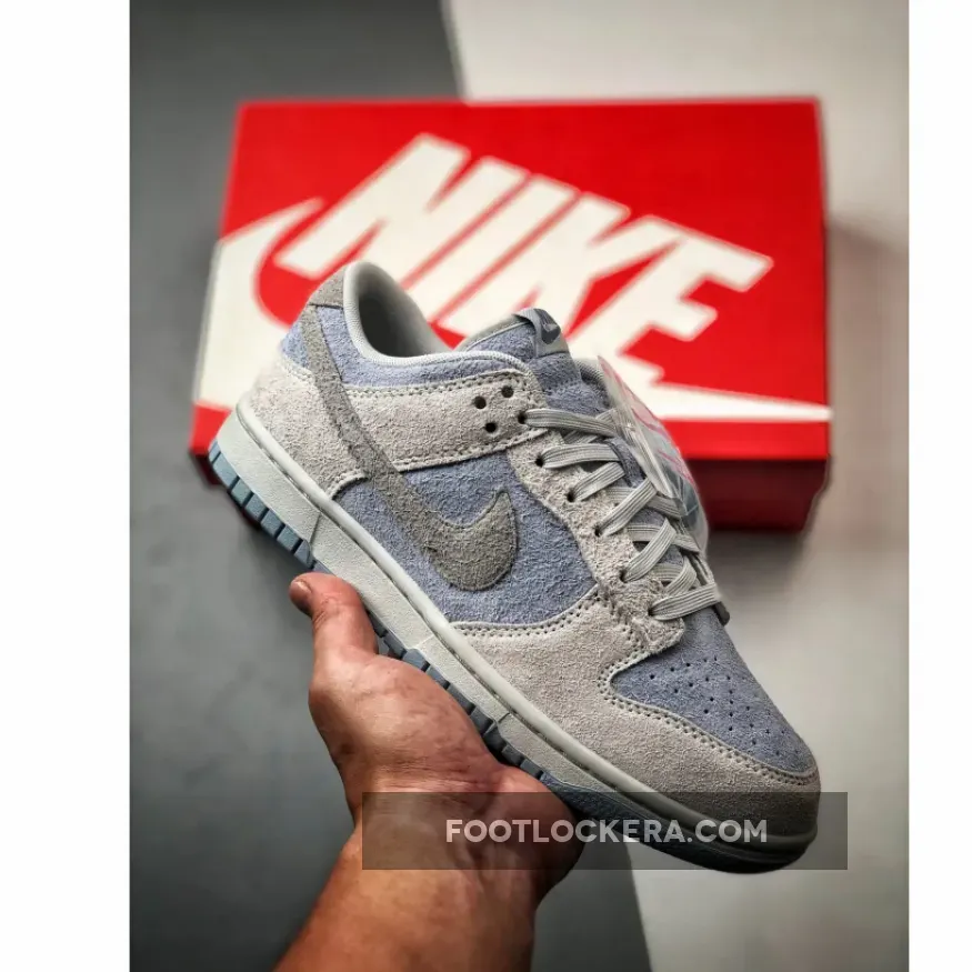 Nike Dunk Low Photon Dust/Light Smoke Grey-Light Armory Blue