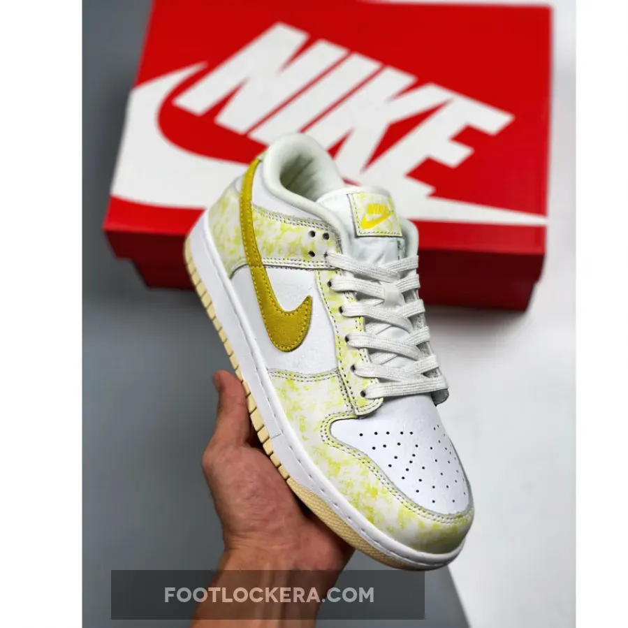 Nike Dunk Low Yellow Strike White