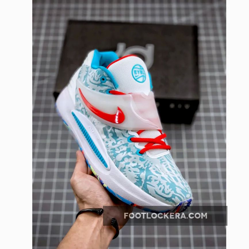 Nike KD 14 ‘EYBL’ White Green Red