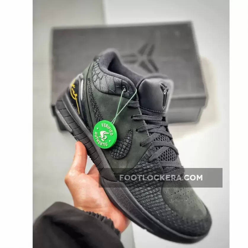 Nike Kobe 4 Protro Black University Gold