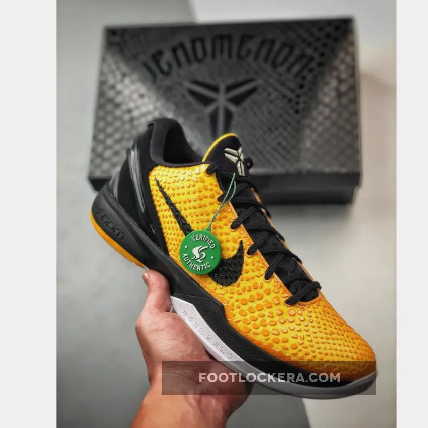 Nike Kobe 6 Del Sol/Lightbulb-Black-Tour Yellow