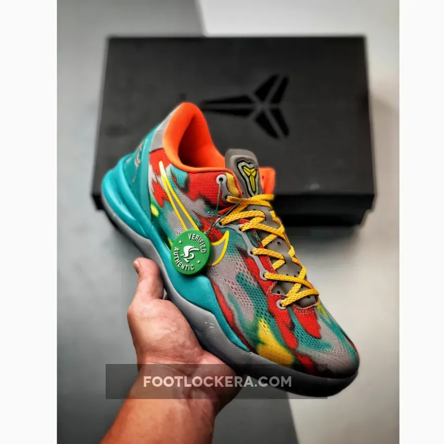Nike Kobe 8 Protro ‘Venice Beach’ Grey Tour Yellow