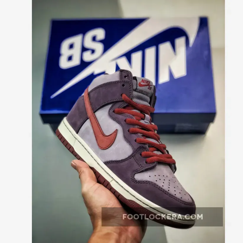 Nike SB Dunk High Daybreak/Barn-Plum