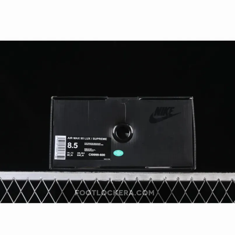 SUPREME AIR MAX 95 LUX RED/BLACK SUPREME AIR MAX 95 LUX RED/BLACK